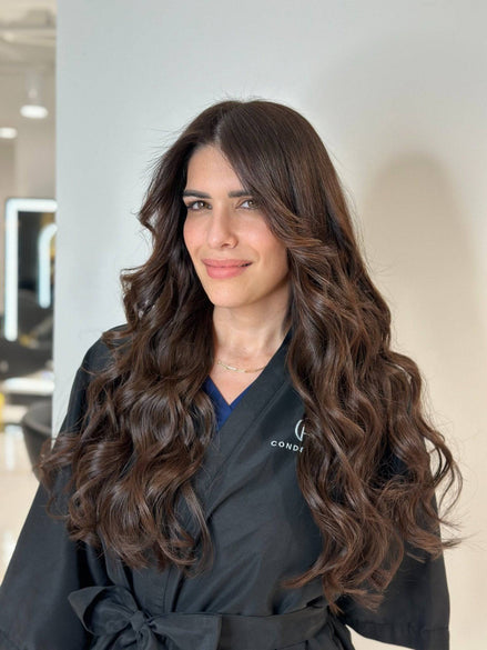Bulk Light Brown #5 Natural hair extensions - natural shade by Conde Professional - view 2