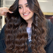 K-tip Dark Blonde #6 Natural hair extensions - natural shade by Conde Professional - view 2