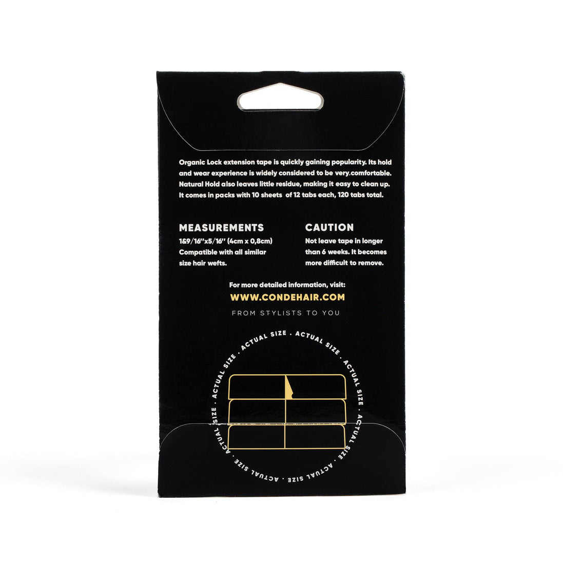 Organic Lock Hair Extension Tape - Conde Professional - view 2