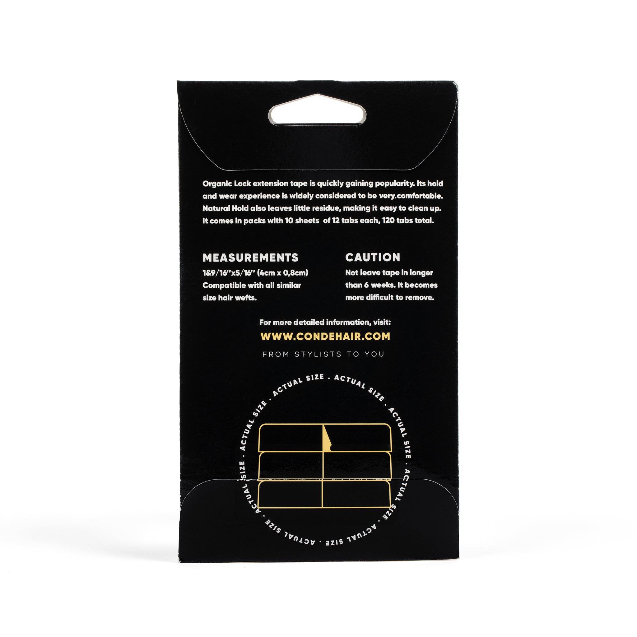 Organic Lock Hair Extension Tape - Conde Professional - view 2