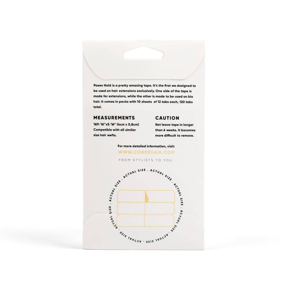 Power Hold Hair Extension Tape - Conde Professional - view 3