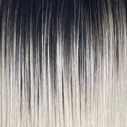 Bulk White Blonde #4/12 Rooted hair extensions - rooted shade by Conde Professional - view 2