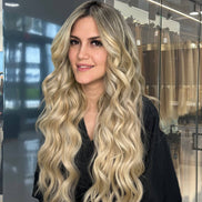 Bulk Sandy Shore #6/11 Superblend hair extensions - superblend shade by Conde Professional - view 3