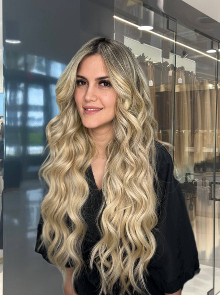 Bulk Sandy Shore #6/11 Superblend hair extensions - superblend shade by Conde Professional - view 3