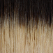 K-tip Dark Blonde Melt #6/11 Rooted hair extensions - rooted shade by Conde Professional