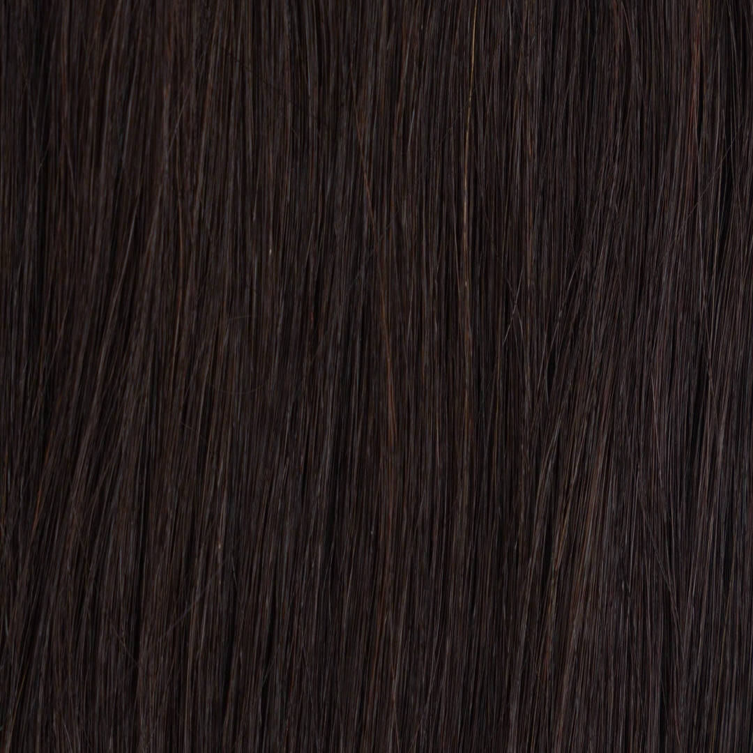 Thin Weft Natural Brown #4 Natural hair extensions - natural shade by Conde Professional