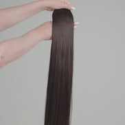 Conde Hair Natural Brown #4 Solid extension video