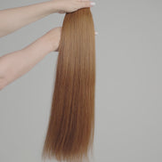 Conde Hair Copper Golden Blonde #7.43 Solid extension video