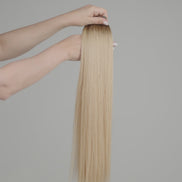 Conde Hair Golden Brown #7/10 Rooted extension video