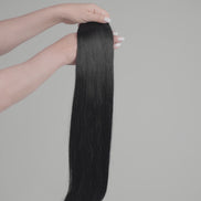 Conde Hair Natural Black #2 Solid extension video