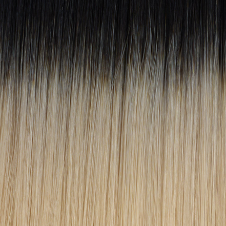 K-tip White Blonde #4/12 Rooted hair extensions - rooted shade by Conde Professional